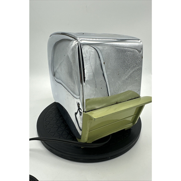 Beautiful Vintage Proctor Silex Green Chrome Toaster - Picture 2 of 12